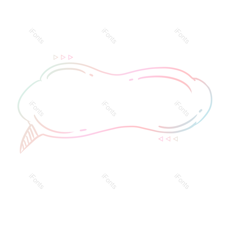 边框图片,对话框元素,手绘边框PNG,梦幻免抠素材